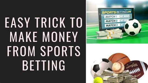 sports betting easy money